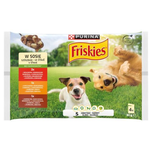 Frisk.Kutyae.Nedv.Szószós Vál.4X85G (e)