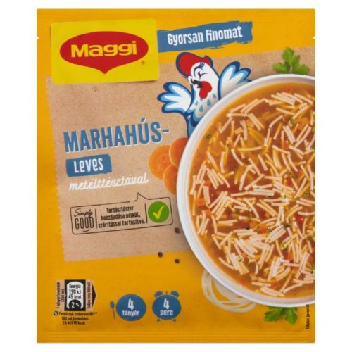 Maggi Marhahúsleves Metélt Tészt.58G (e)