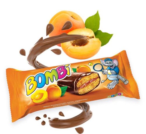 Bombi Puszedli Szelet Sárgabar.50G (e)