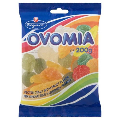 Ovomia Cukorka Zselés-Gyümölcs 200G (e)