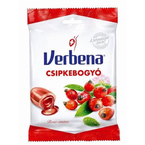Verbena Cukorka Csipkebogyó 60G (e)