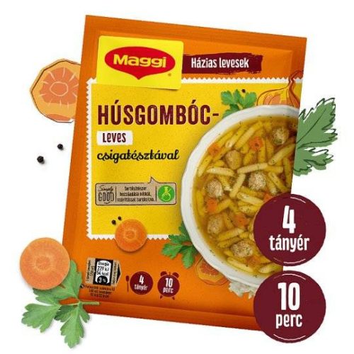 Maggi Leves Húsgombóc Csigat.62G (e)
