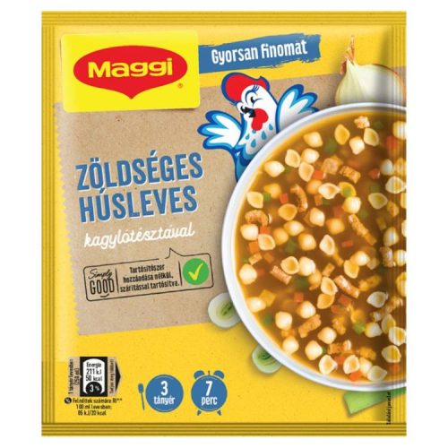 Maggi Húsleves Zölds.Kagylótészt.45G (e)
