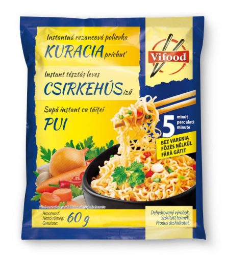 Vifood Instant Leves Csirkehúsos 60G (e)