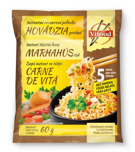 Vifood Instant Leves Marhahúsos 60G (e)