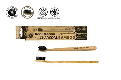 Rebi-D.Bamboo Fogkefe Soft Fekete 1Db (e)