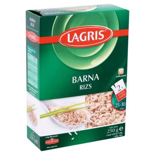 Lagris Rizs Barna 2X125G (e)