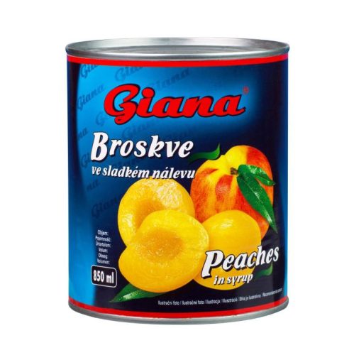 Giana Őszibarack 850Ml (e)