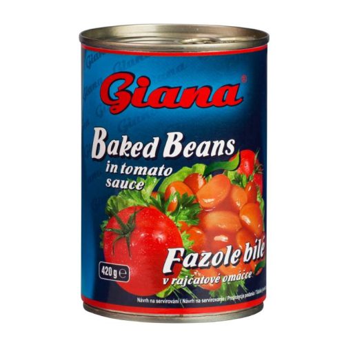 Giana Fehérbab Paradicsomos 420G (e)