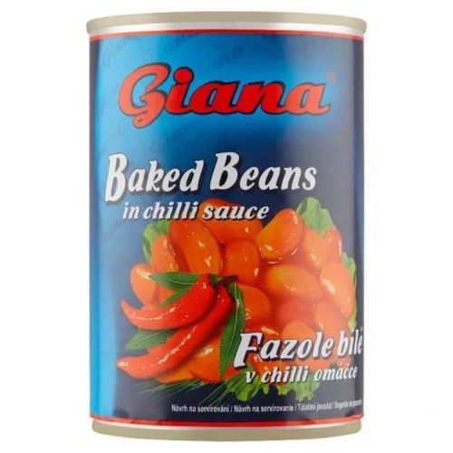 Giana Fehérbab Chilis 410G (e)