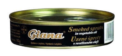 Giana Sprotni Füstölt 160G (e)
