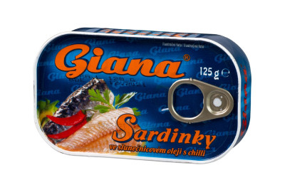 Giana Szardínia Chilis 125G (e)