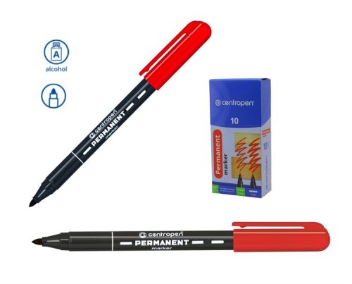 Centropen Alk.Filc M Piros 1Mm 1Db (e)
