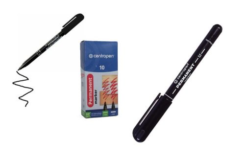 Centropen Alk.Filc M Fekete 1Mm 1Db (e)