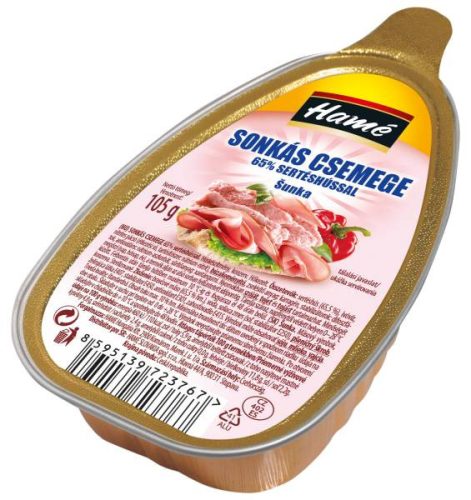 Hamé Pástétom Sonkás Csemege 105G (e)