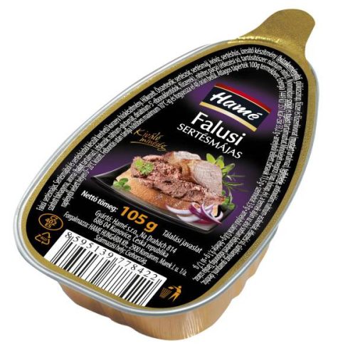 Hamé Pástétom Falusi Sertésmáj.105G (e)