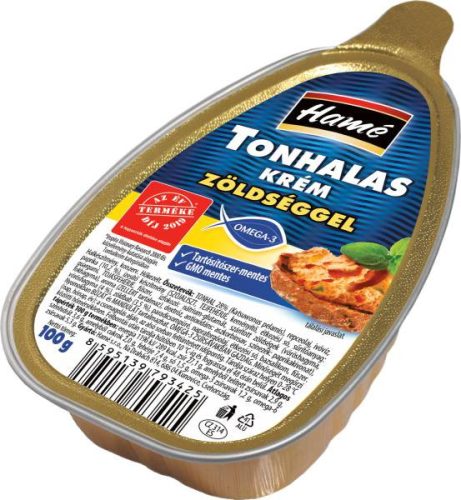 Hamé Tonhalas Krém Zöldséggel 100G (e)