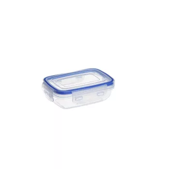   Tároló Doboz Szögletes Alacsony Patentzáras 300ml K327 (6/#_600/rkl)