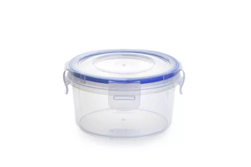 Tároló Doboz Kerek Patentzáras 550ml K332 (6/#_600/rkl)