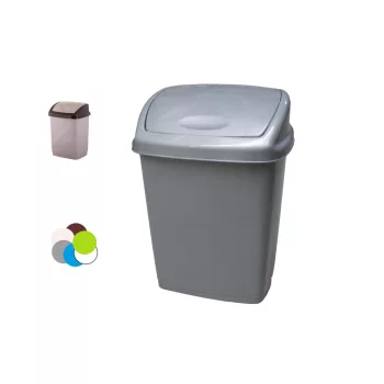 Coș de gunoi basculant pătrat 27 litri K064
