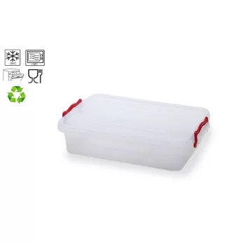 Container pătrat plat 2,5 litri cu ureche K118