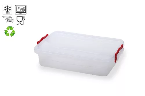 Container pătrat plat 2,5 litri cu ureche K118