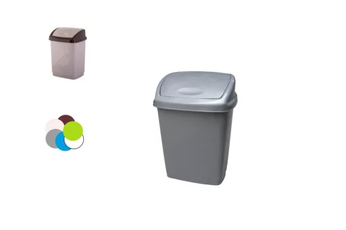 Coș de gunoi basculant pătrat 4 litri K061