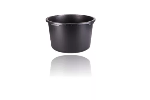 Ghiveci rotund 65 litri negru