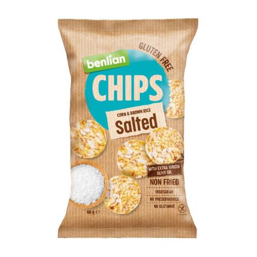 Benlian Rizs Chips Sós 50G (e)