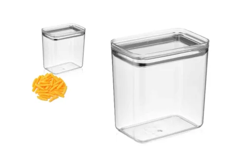 Tároló Doboz Téglalap Víztiszta Műanyag 2100ml (24/#)