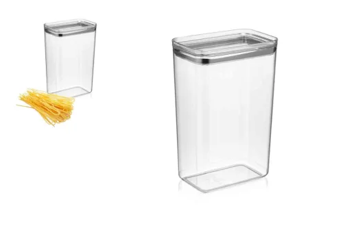 Tároló Doboz Téglalap Víztiszta Műanyag 3100ml (24/#)