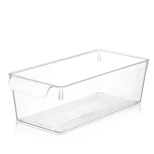 Rendszerező Kosár Hűtőbe Víztiszta Műanyag 15*32.5*10cm (12/#)