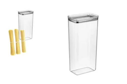 Tároló Doboz Téglalap Víztiszta Műanyag 4100ml (12/#)