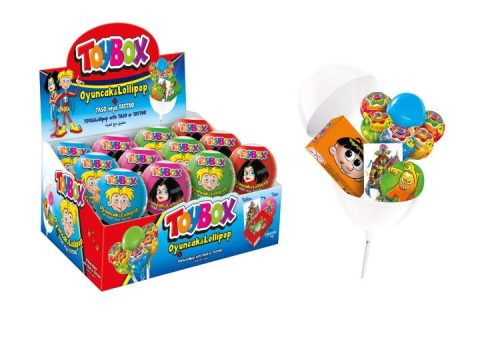 Toybox Lollipop Nyalóka Meglep.11G (e)