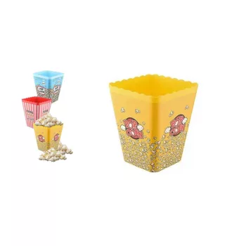 Popcorn Kosár Szögletes Dekoros TP623 (48/#)