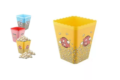 Popcorn Kosár Szögletes Dekoros TP623 (48/#)