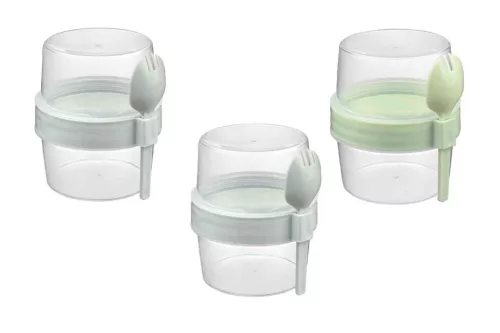 Joghurtos Műzlis Pohár Kanállal Műanyag 400ml TP763 (36/#)