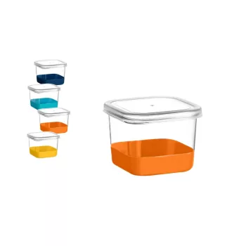 Ételes Doboz Igloo Szilikon Színes Alj 600ml TP793 (48/#)