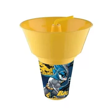   Popcorn Kosár+Pohár Szívószállal Batman Egykezes TP564-50 (12/#)