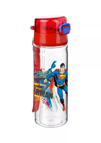 Kulacs Superman Szívószálas 500ml TP705-51 (24/#)