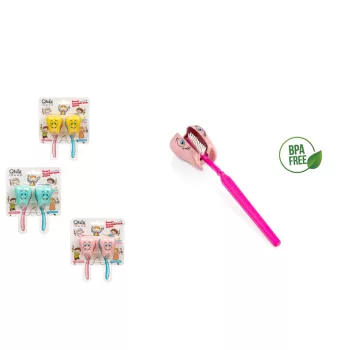 Fogkefetartó Falra Ragasztható 2 Darabos L-00600 (30/#)