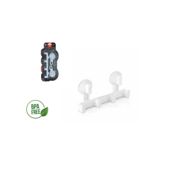 Umeraș Perete Aspirator 4 Cârlige Plastic L-00722