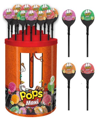 U Pops Maxi Keménycukorka 4 Íz 16G (e)
