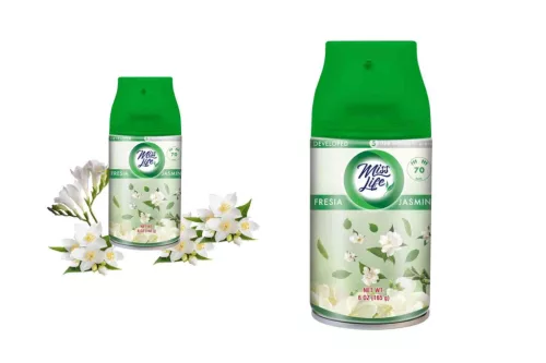 Miss Life Légfrissítő Utántöltő Készülékbe 250ml Fresia és Jasmine (6/#_192/sor_2112/rkl)