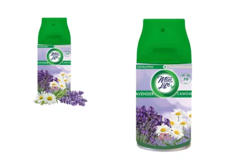 Miss Life Légfrissítő Utántöltő Készülékbe 250ml Lavender és Chamomile (6/#_192/sor_2112/rkl)