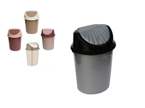 Basculant pentru gunoi rotund Oyster 4 litri