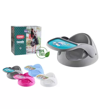 Scaun de hrănire pentru bebeluși plastic decorativ M099