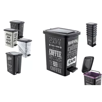 Coș de gunoi decorativ Slim 25 litri S101-1