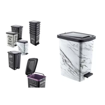 Coș de gunoi decorativ Slim 15 litri S111-1
