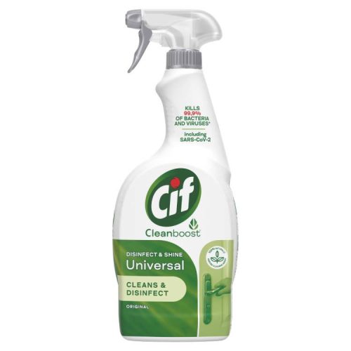 Cif Cleanboost Fertőtlenítő Spray Univerzális 750Ml (e)